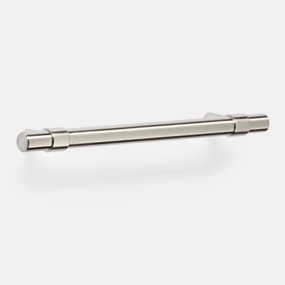 Rejuvenation Sommerville 6 inch brushed nickel drawer pull